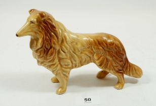 A Sylvac Collie dog 1548, 18 x 13cm