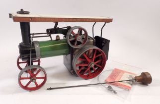 A Mamod steam engine