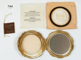 A Stratton compact, boxed