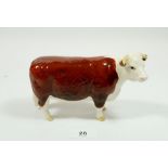 A Beswick Herefordshire cow