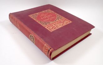 An Artist in Egypty by Walter Tyndale published by Hodder & Stoughton circa 1912, red cloth covers