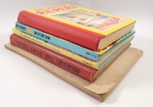 The Monster Rupert, two children's 'pop up' books, The Mercury Story Teller and The Browns A Book of