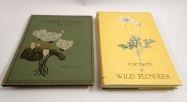 Flower Painting for Beginners, Ethel Nisbet together with Portraits of Wild Flowers by Elsa Felsko