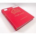 A George VI Commonwealth stamp album, over 1700 stamps mint/unmounted, cat value £8,500