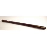 A Liverpool Police night truncheon, 61.5cm long