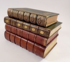 Fine Bindings, Cranford illustrated by Hugh Thomson, three others