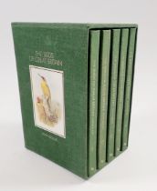 The Birds of Great Britain by John Gould vols 1 to 5 (1980) foreword signed by Peter Scott,