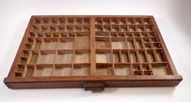 An old printers tray, 60 x 36cm