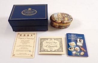 A Halcyon Days opera musical box 'Porgy & Bess' boxed, 360/750