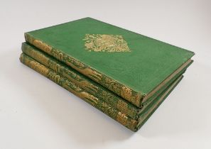 The Early and Animated Nature by Oliver Goldsmith published Fullerton circa 1850, three volumes with