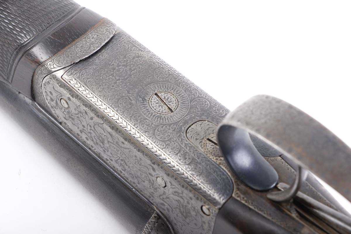 Ⓕ (S2) .410 boxlock ejector by Watson Brothers, 27 ins discreetly sleeved barrels with a concave top - Image 3 of 22