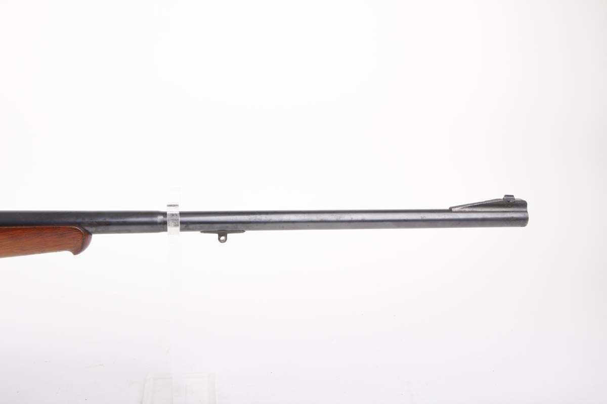 Ⓕ (S1) 8x57mm Mauser bolt action rifle, internal magazine, 25 ins sighted barrel, double set - Image 5 of 9