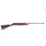 Ⓕ (S1) .22 BSA Martini-action take-down 'Sporter' target rifle, 28½ ins heavy barrel, blade and