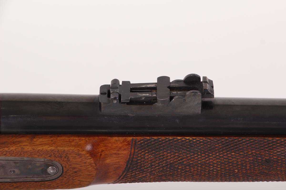 Ⓕ (S1) .577 Parker Hale Enfield 1853 percussion musket, 38 ins round barrel, fullstocked with - Image 4 of 9