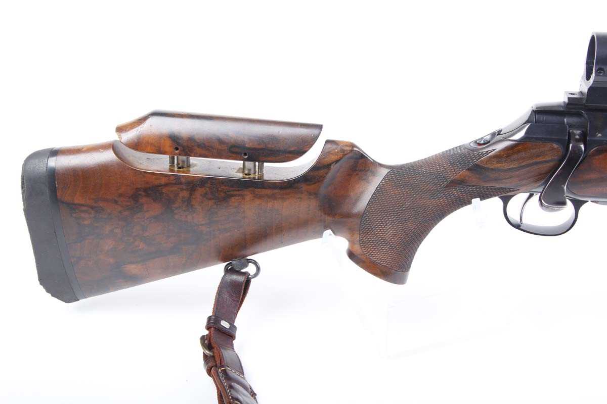 Ⓕ (S1) .308 (Win) Sauer 202 bolt action rifle, 19½ ins screw cut barrel with gloss black finish (A- - Image 2 of 12