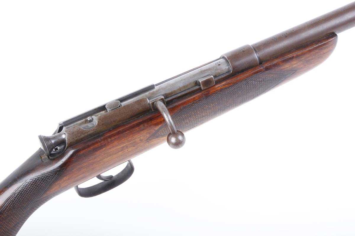 Ⓕ (S2) .410 Webley & Scott bolt action, 25½ ins barrel with 2½ ins chamber, no. 39334 - Image 2 of 3