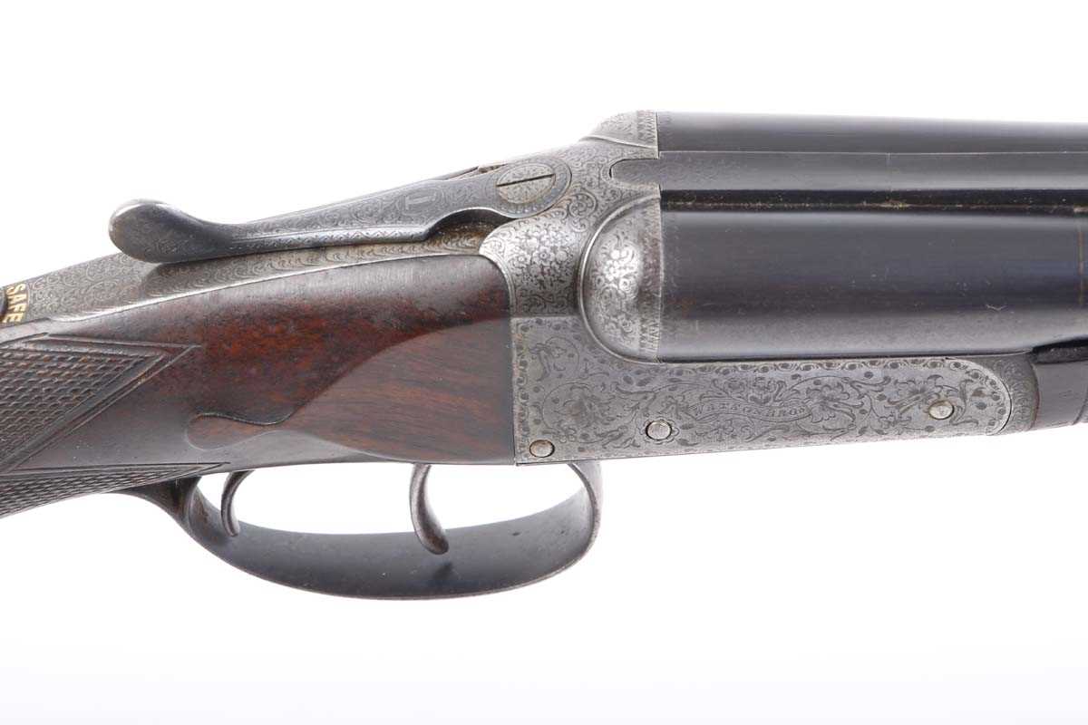 Ⓕ (S2) .410 boxlock ejector by Watson Brothers, 27 ins discreetly sleeved barrels with a concave top - Image 9 of 22