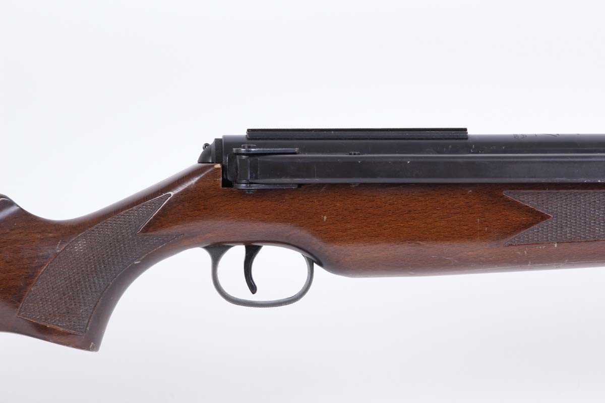 Ⓕ (S1) .22 Diana Model 48/52 side lever FAC air rifle, open sights, Monte Carlo stock, no. 985263 - Image 2 of 4