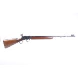 Ⓕ (S1) .22 BSA Martini-action lightweight target rifle, 25 ins barrel, Parker Hale FS21A and PH7A