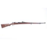 Ⓕ (S1) 7.65 x 53mm Peruvian Mauser Model 1909 bolt action service rifle, 30 ins barrel, in