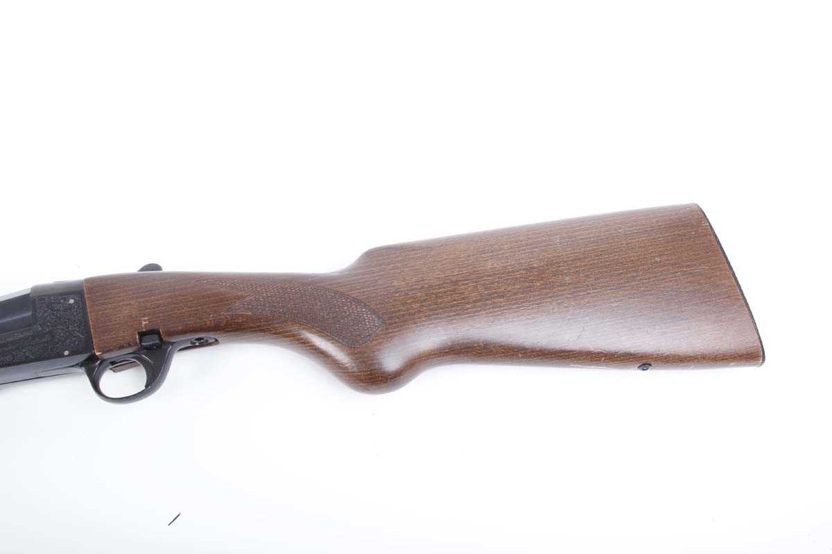 Ⓕ (S2) 12 bore Pedretti Hushpower single, 31 ins fully moderated camo-painted barrel, 70mm - Image 6 of 9