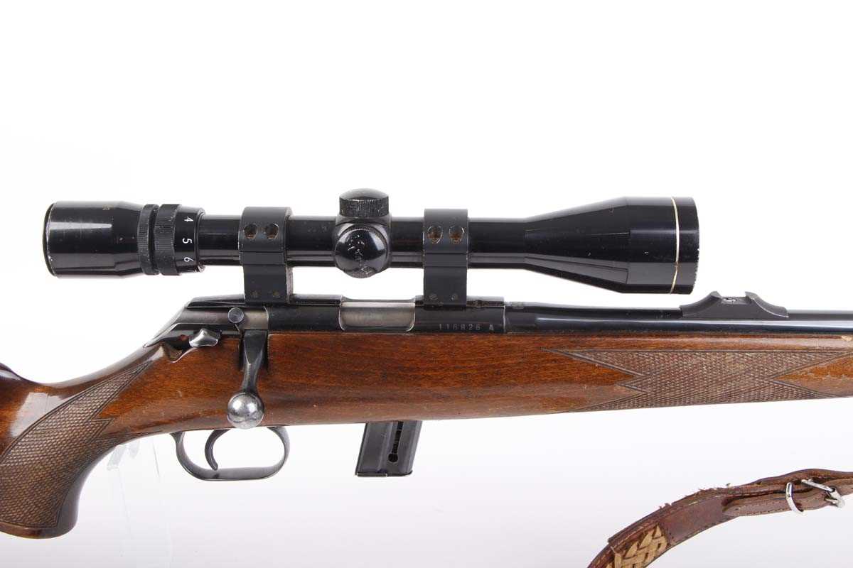 Ⓕ (S1) .22 Mauser Model 201, bolt action, 10 shot magazine, 20 ins barrel threaded for moderator ( - Image 3 of 10