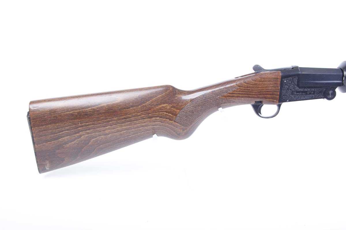 Ⓕ (S2) 12 bore Pedretti Hushpower single, 31 ins fully moderated barrel with fitted laser sight ( - Image 2 of 8