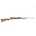 Ⓕ (S1) .220 BSA War Office Pattern bolt action training rifle, 24 ins barrel with blade and ramp