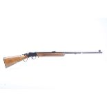 Ⓕ (S1) .22 BSA martini action target rifle, 28 ins heavy barrel with tunnel front sight and