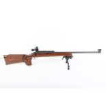 Ⓕ (S1) 7.62mm Sportco Model 44 bolt action target rifle, 26 ins heavy barrel, Trakker adjustable