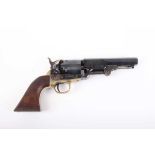 Ⓕ (S1) .36 Pietta Colt percussion revolver, 5 ins octagonal barrel (black powder proof) with captive