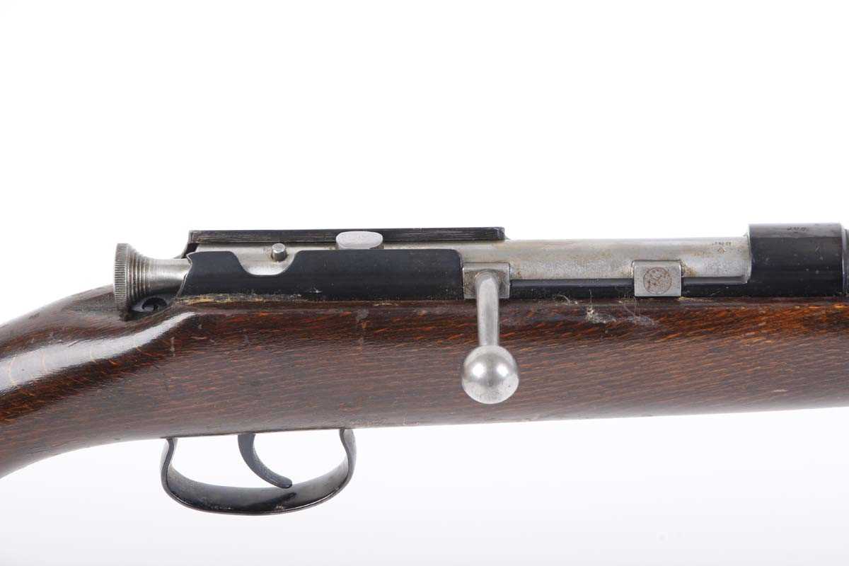 Ⓕ (S2) .410 Webley & Scott bolt action, 25½ ins barrel with bead sight, 2½ ins chamber, 14½ ins - Image 2 of 6