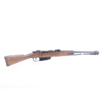 Ⓕ (S1) 6.5mm Carcano bolt action service rifle, dated 1907, 18½ ins barrel (CIP proof) with 14 ins