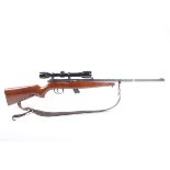 Ⓕ (S1) .22 Krico 900 semi automatic rifle, 22½ ins sighted barrel, 10-shot magazine, mounted 4x40