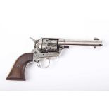 .45 (blank) SMG Colt Single Action Army blank firing revolver