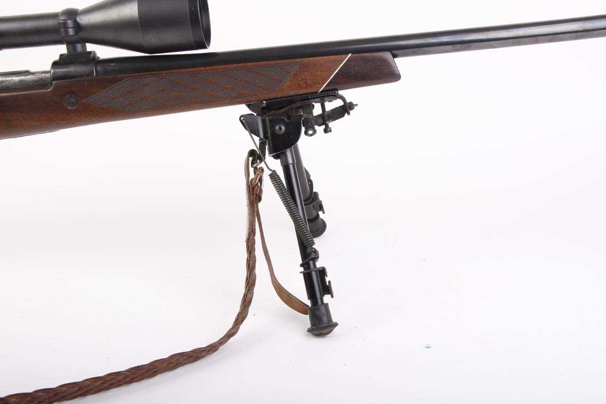 Ⓕ (S1) .22-250 Parker Hale, bolt action internal magazine, 24 ins heavy barrel, Monte Carlo stock - Image 5 of 10