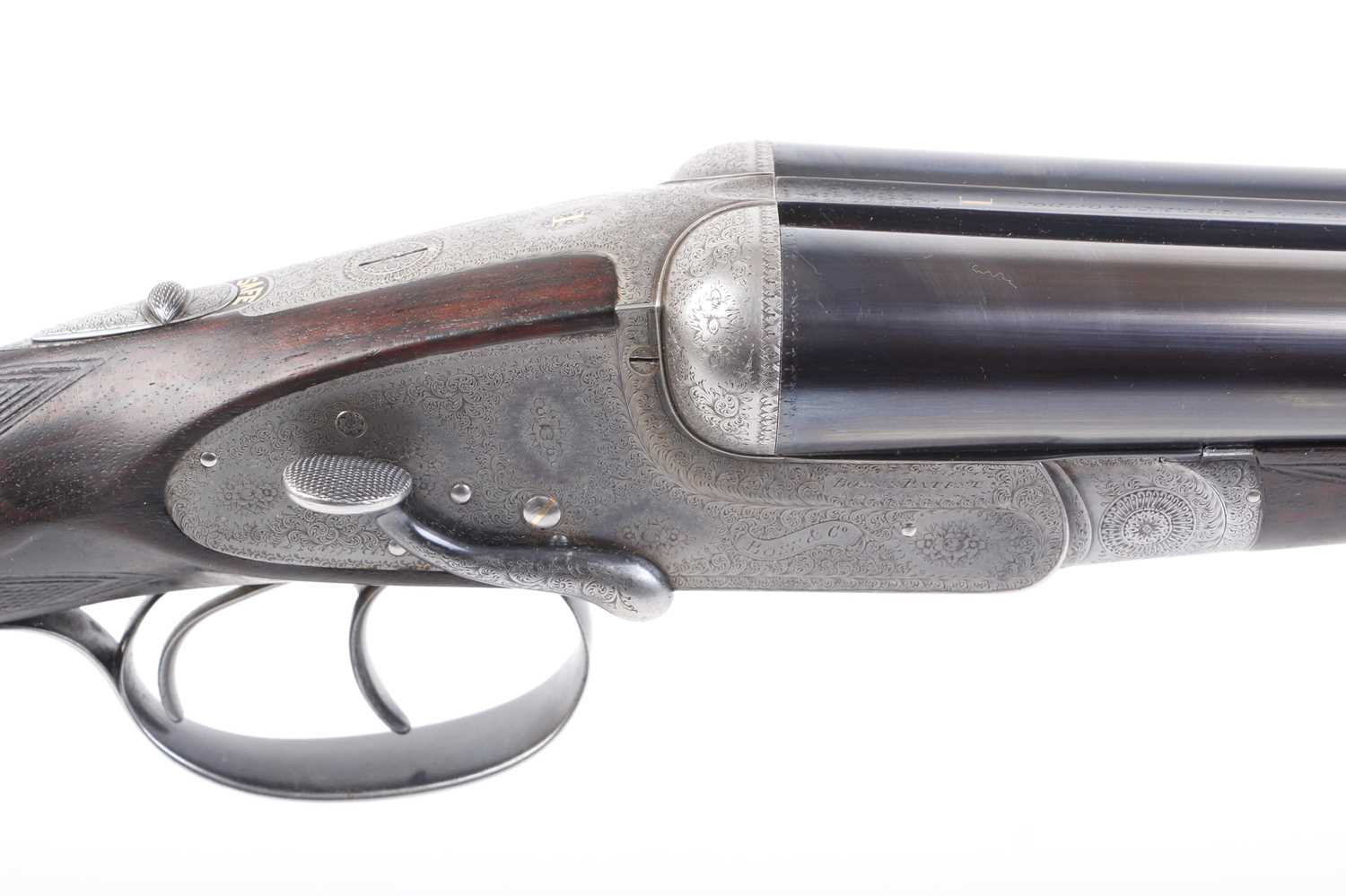 Ⓕ (S2) A 12 bore assisted-opening sidelock ejector by Boss & Co, the 30 ins barrels choked at ic & ¼ - Image 7 of 32