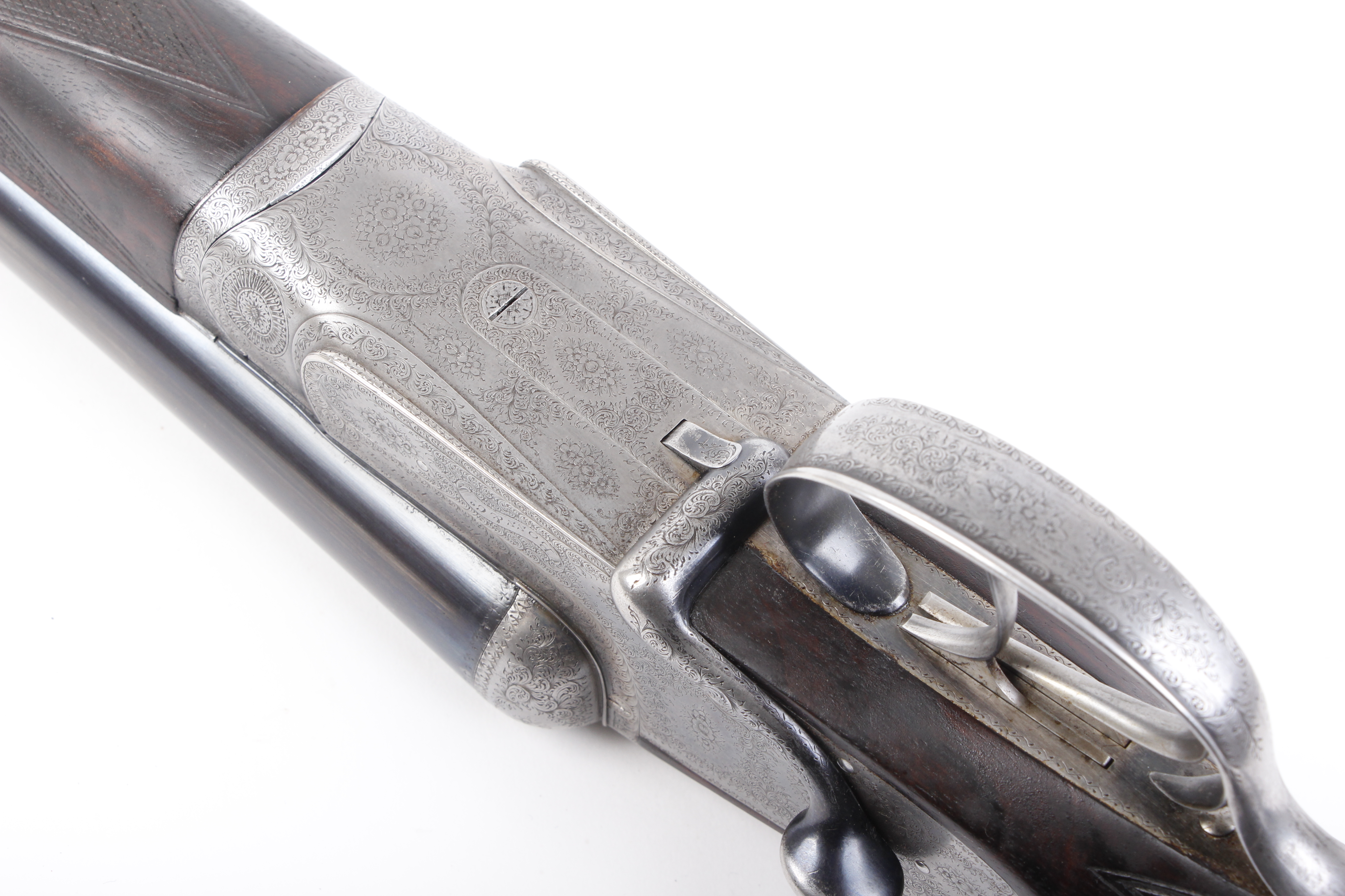 Ⓕ (S2) A 12 bore assisted-opening sidelock ejector by Boss & Co, the 30 ins barrels choked at ic & ¼ - Image 30 of 32