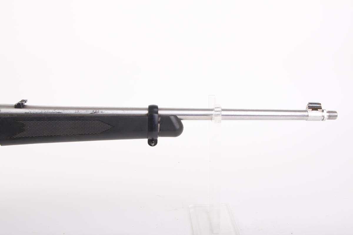 Ⓕ (S1) .22 Ruger 10/22 Takedown, 19 ins stainless steel barrel threaded for moderator, Raised bead - Image 4 of 7