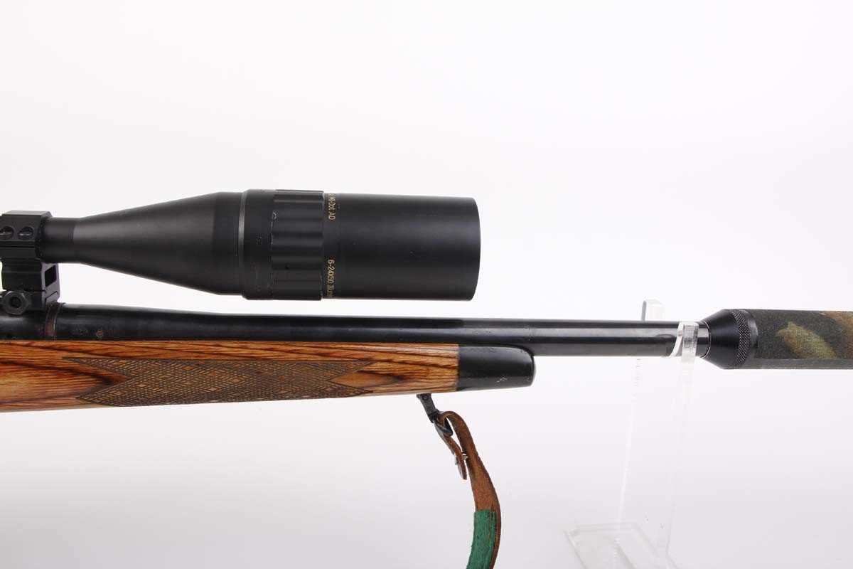 Ⓕ (S1) .222 Remington Model 700 bolt action rifle, 18 ins screw cut heavy barrel (moderator - Image 4 of 13