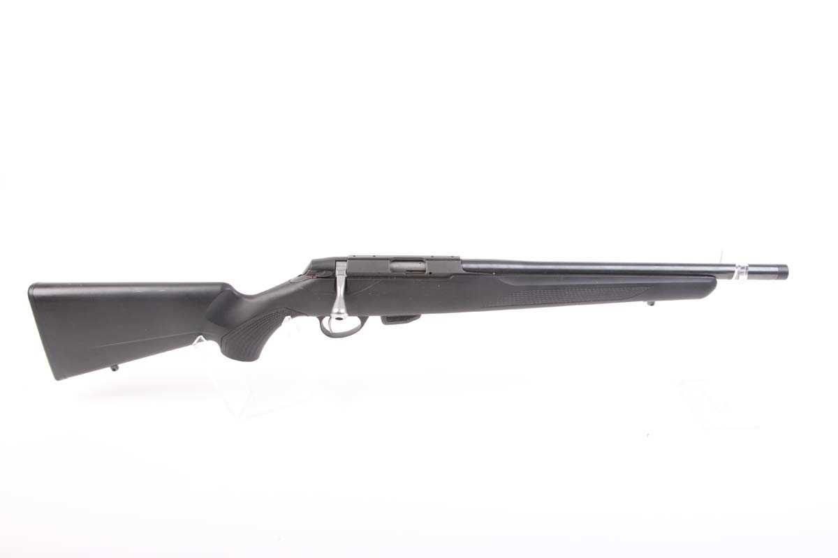 Ⓕ (S1) .17 (Hmr) Tikka T1x bolt action rifle, 15½ ins heavy barrel threaded for moderator (