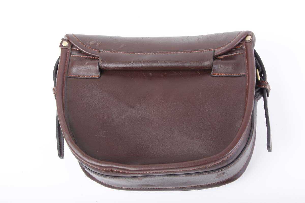 Brown leather 100-capacity cartridge bag - Image 3 of 3