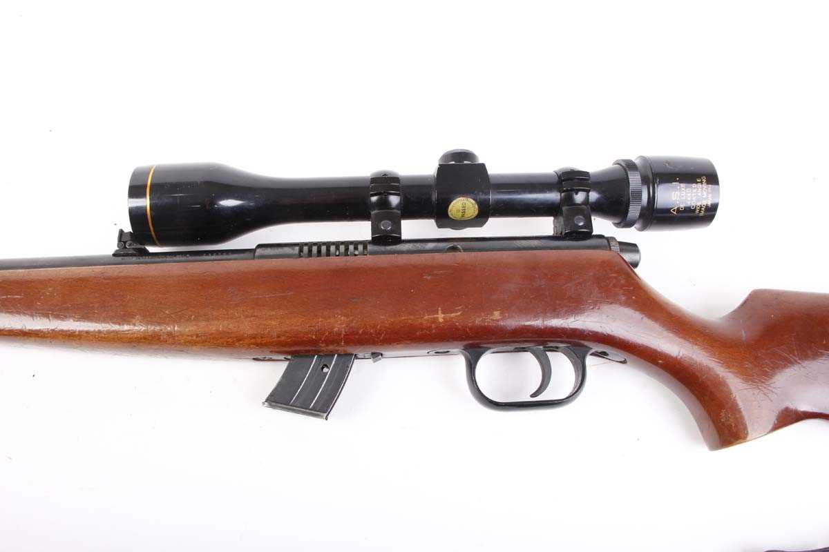 Ⓕ (S1) .22 Krico 900 semi automatic rifle, 22½ ins sighted barrel, 10-shot magazine, mounted 4x40 - Image 8 of 10