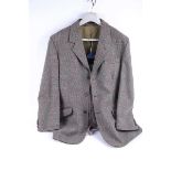 Keepers two piece tweed shooting suit, 40 ins chest; 34 ins waist, as new