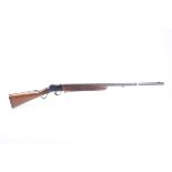 Ⓕ (S1) .22 BSA martini action rifle, 28½ ins heavy barrel, receiver with good finish and stamped