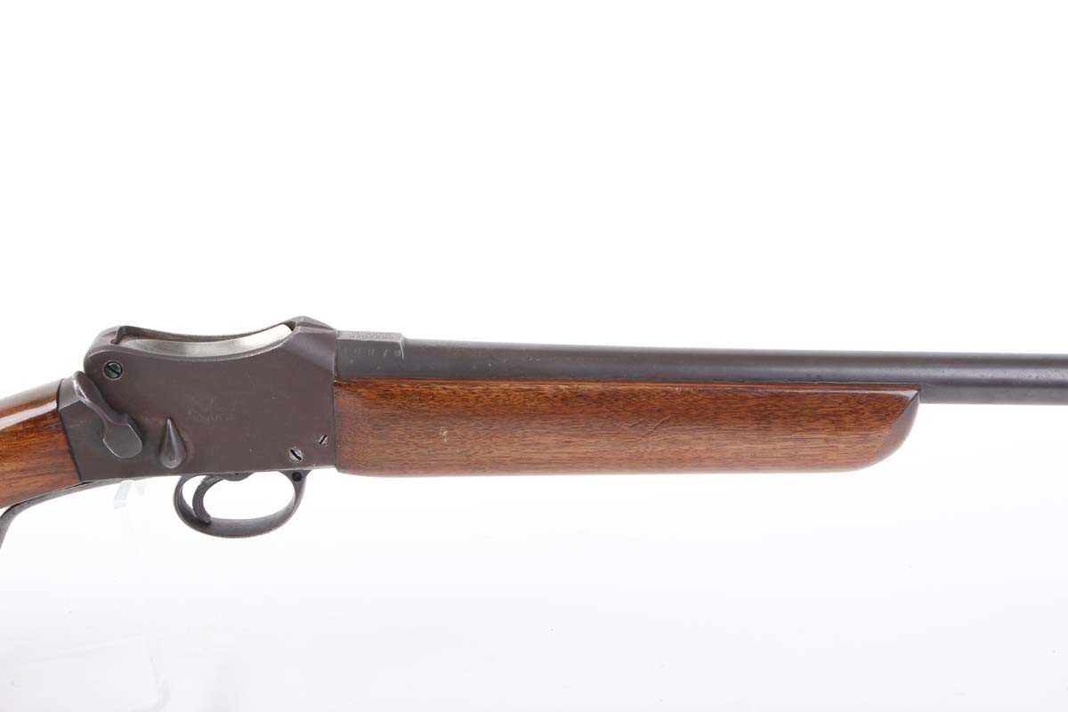 Ⓕ (S2) 12 bore Greener 'EP' Mark III, 25 ins barrel, ½ choke, 2½ ins chamber, straight stock with - Image 3 of 7