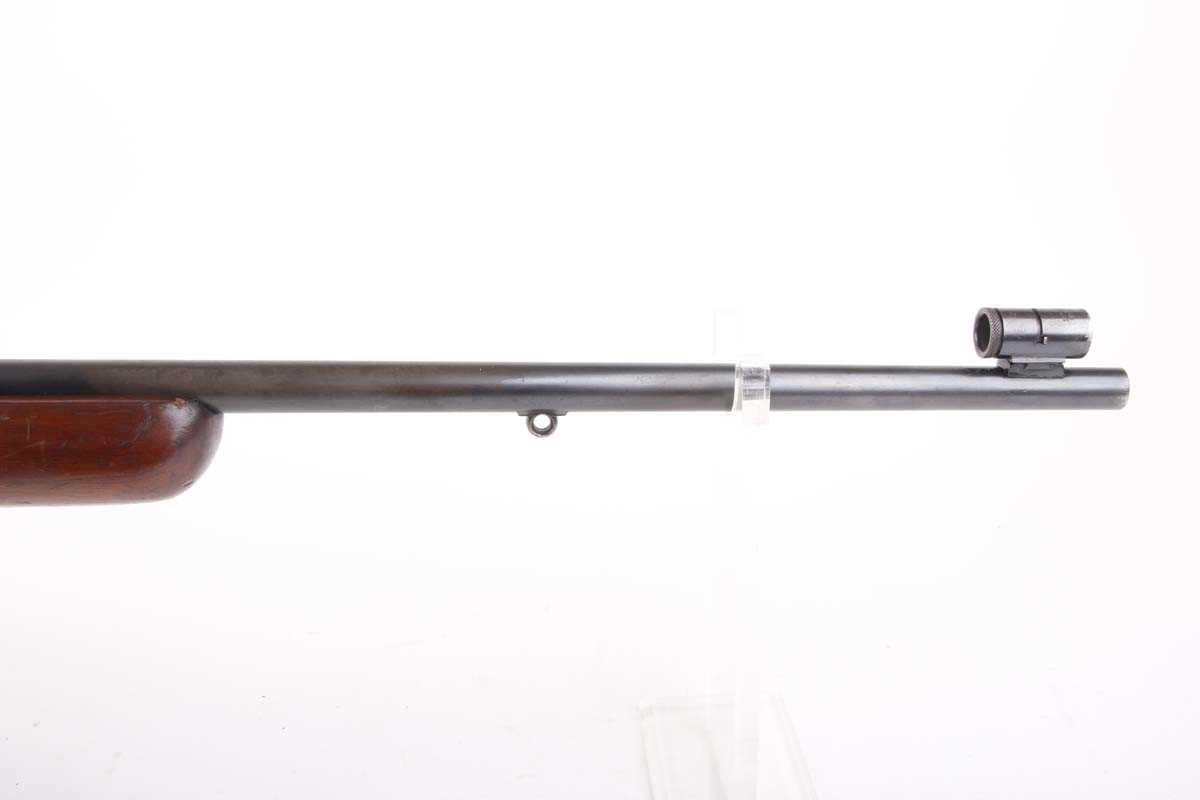 Ⓕ (S1) .22 BSA Martini-action lightweight target rifle, 25 ins barrel, Parker Hale FS21A and PH7A - Image 4 of 7