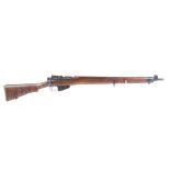 Ⓕ (S1) .303 Stevens-Enfield No.4 Mk1* bolt action service rifle (2022 proof), dated 1942 in military