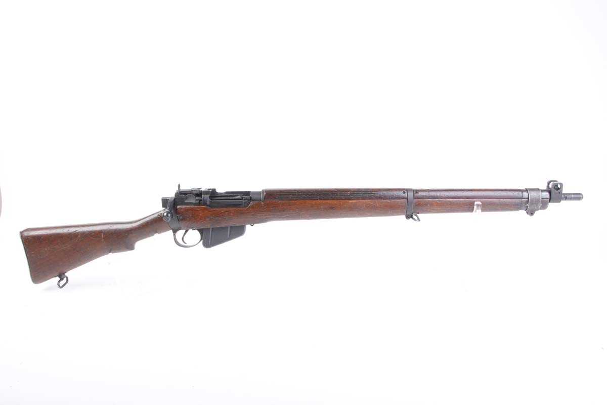 Ⓕ (S1) .303 (Smooth) Enfield No.4 Mk.I , bolt action service rifle, detachable magazine, full