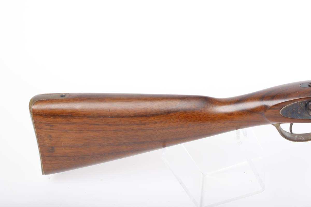 Ⓕ (S2) .58 (smooth) Euroarms of America percussion 3-band black powder musket, 38½ ins full - Image 3 of 9